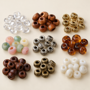 Matte Round Acrylic Beads
